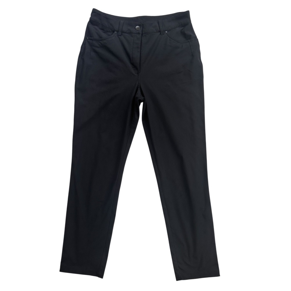Lululemon City Sleek 5 Pocket High Rise Pants Womens 8 Black Excellent Condition